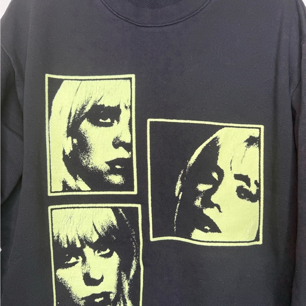 Billie Eilish Happier Than Ever 2022 World Tour Merch Crew Neck - Picture 2 of 9